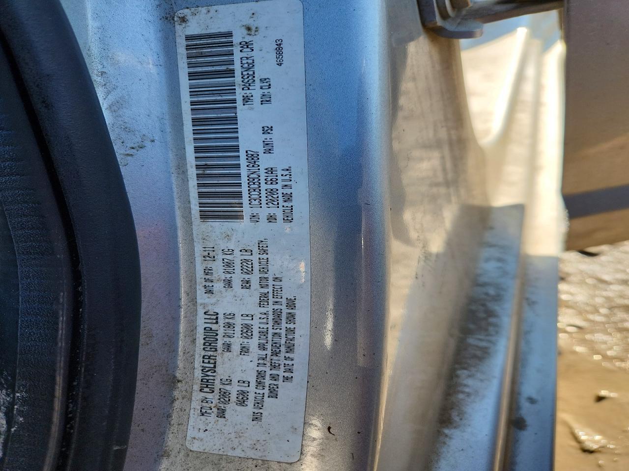 2012 CHRYSLER 200
