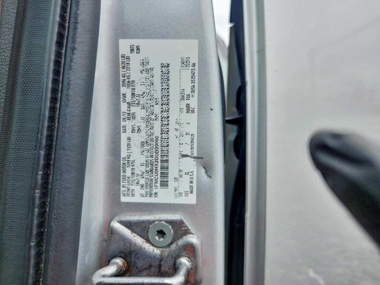 2013 FORD ESCAPE