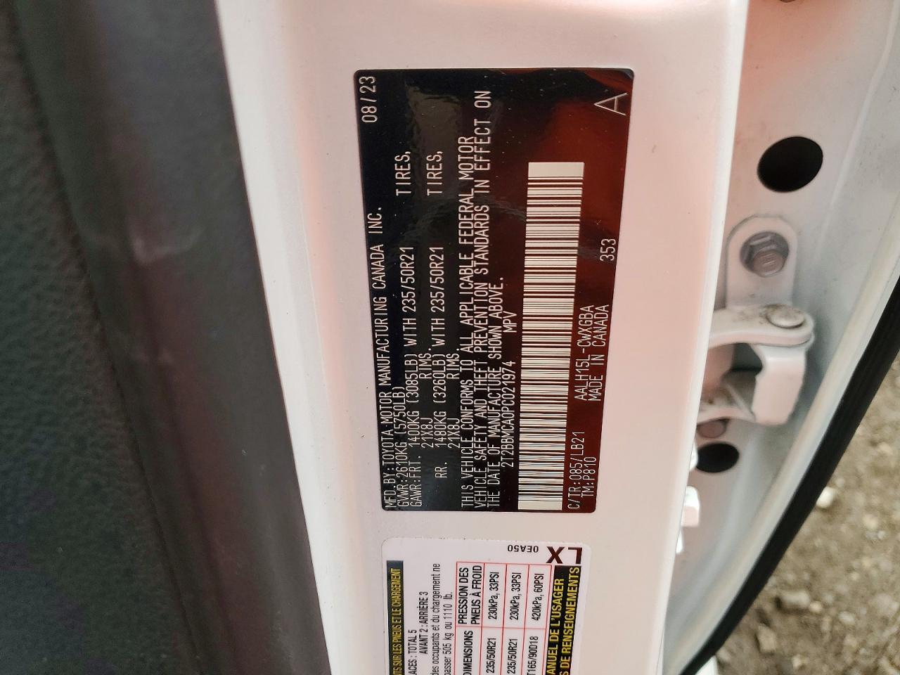 2023 LEXUS RX 350H