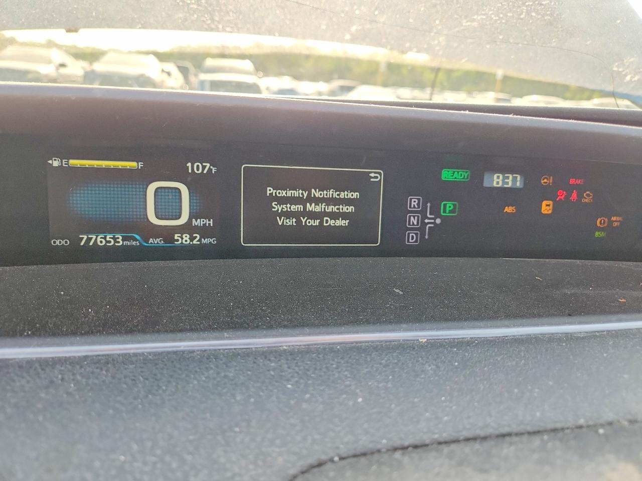2016 TOYOTA PRIUS