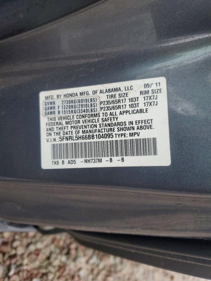 2011 HONDA ODYSSEY