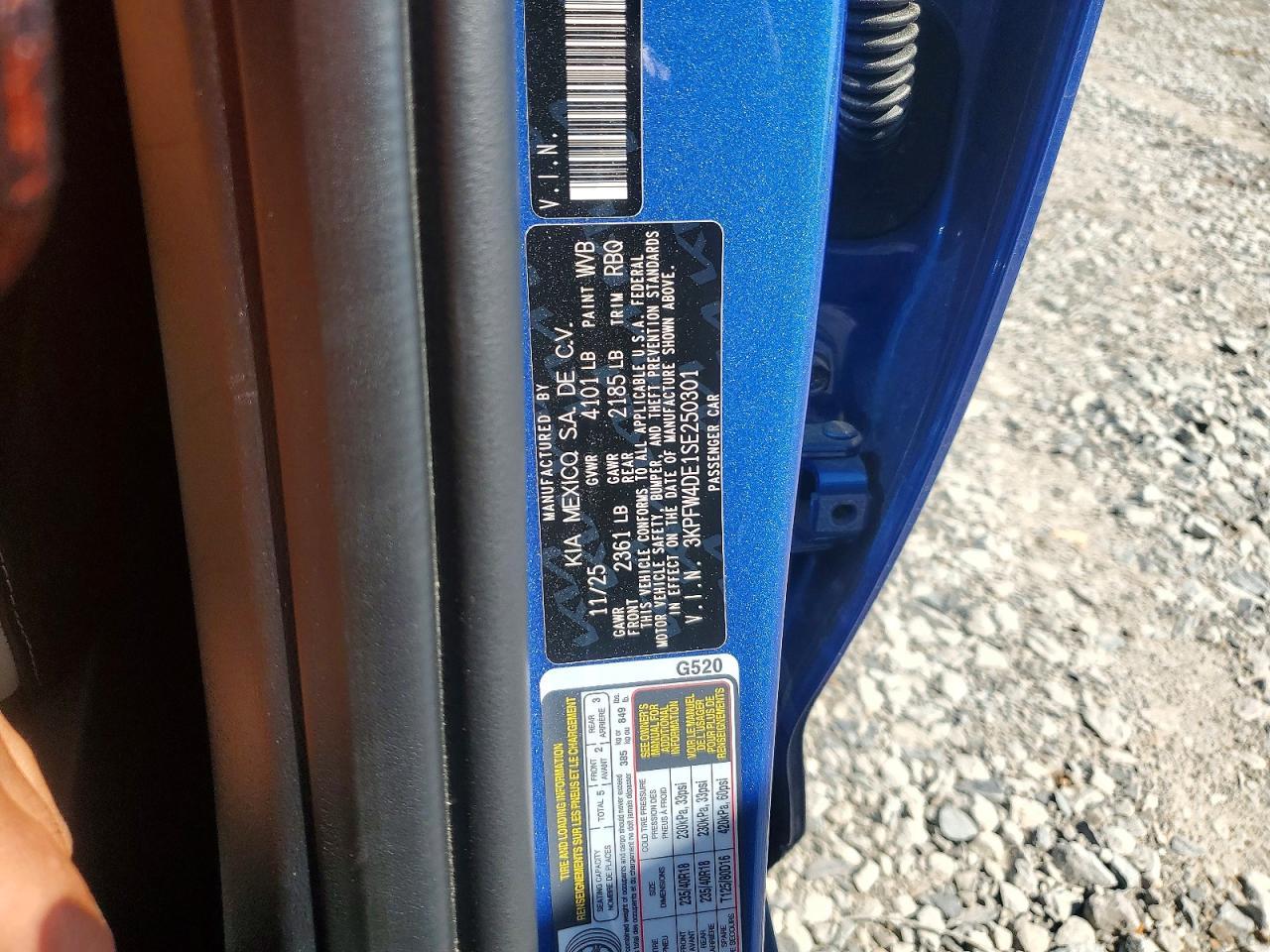 2025 KIA K4
