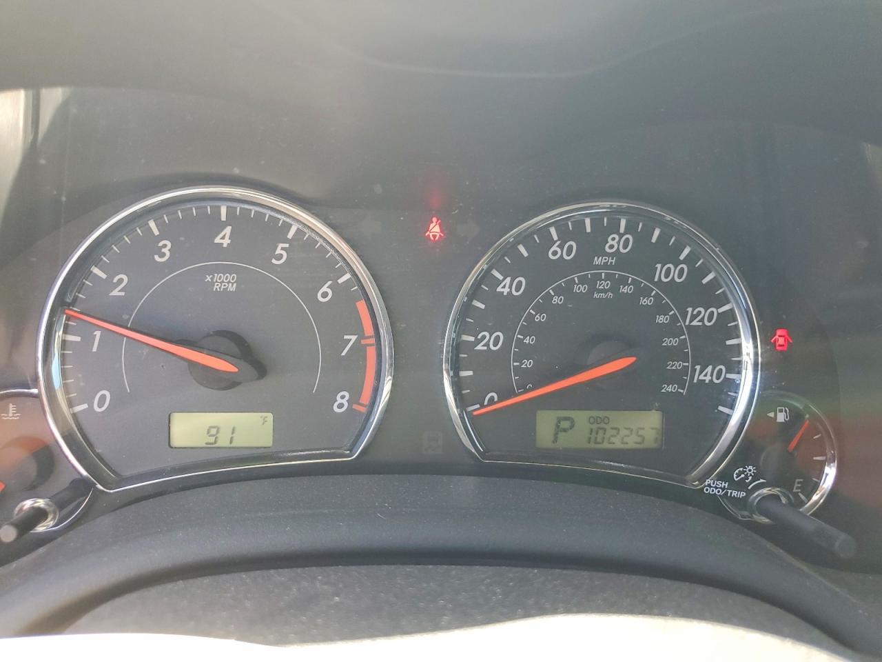 2012 TOYOTA COROLLA