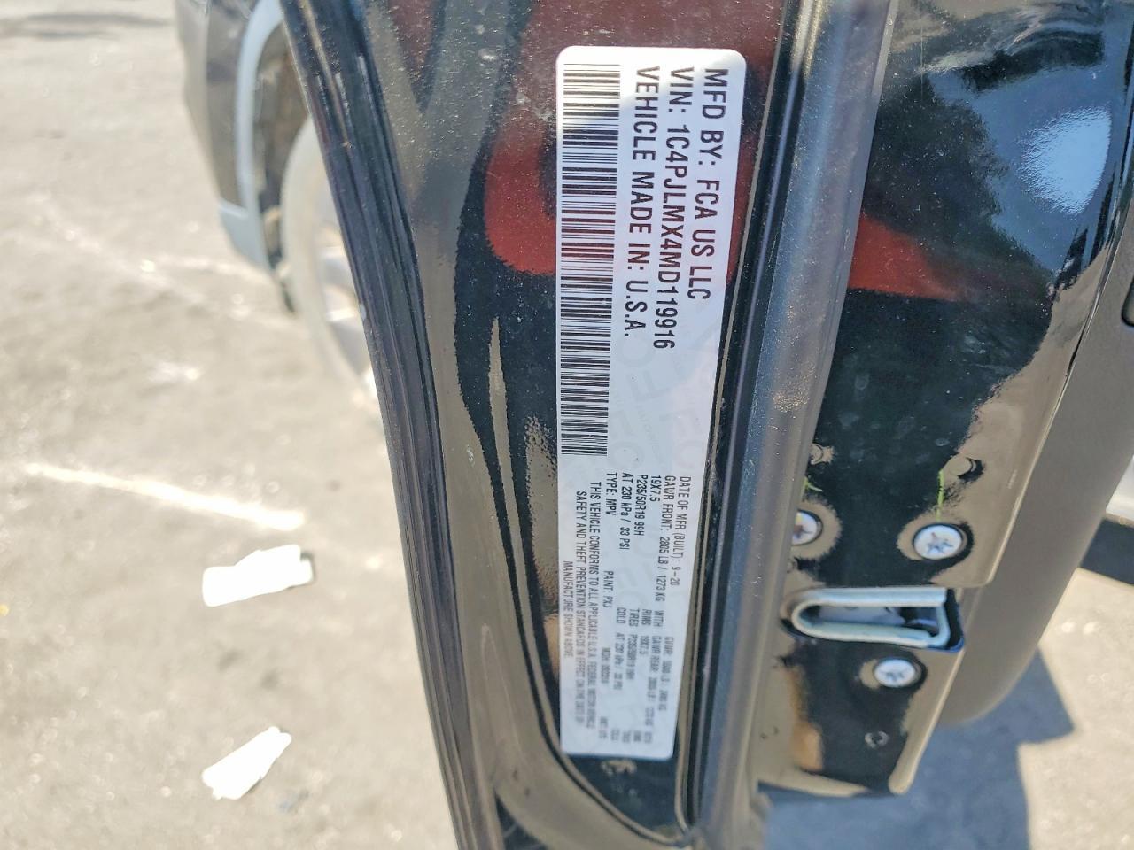 2021 JEEP CHEROKEE