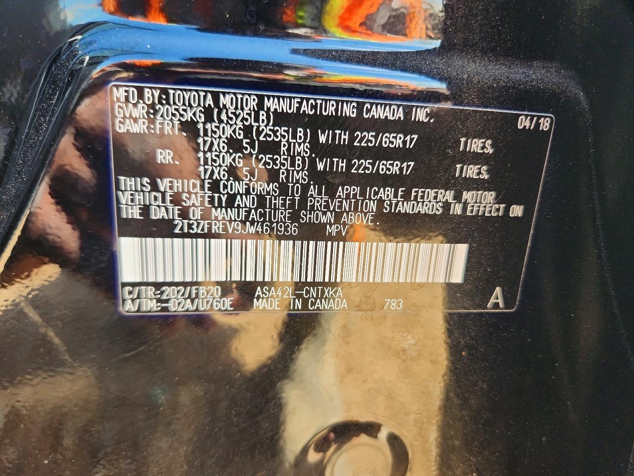 2018 TOYOTA RAV4