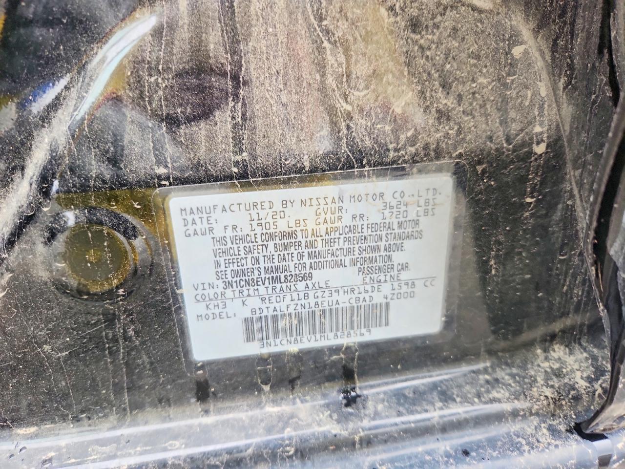 2021 NISSAN VERSA