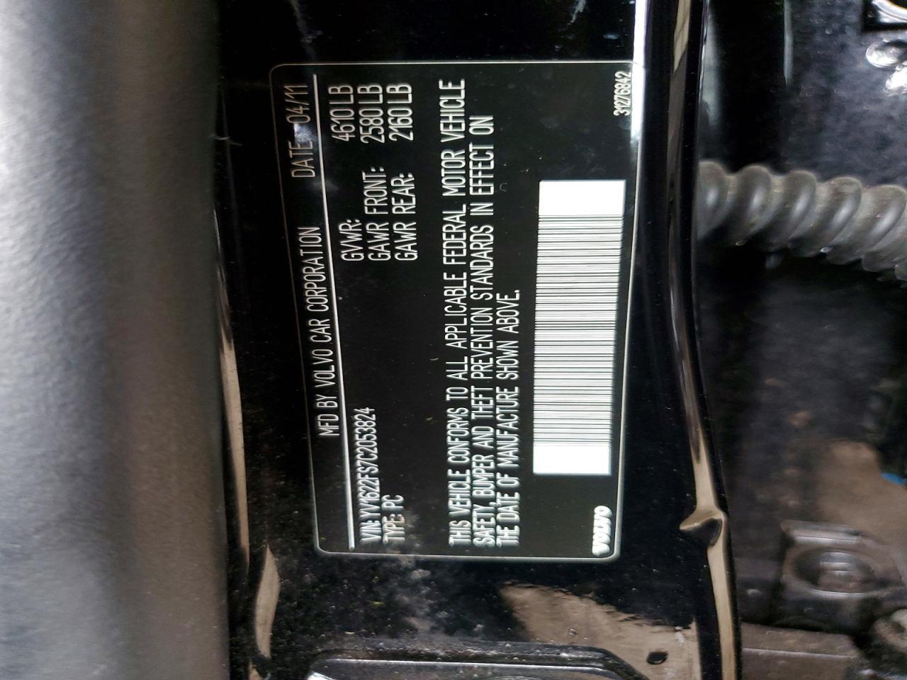 2012 VOLVO S60