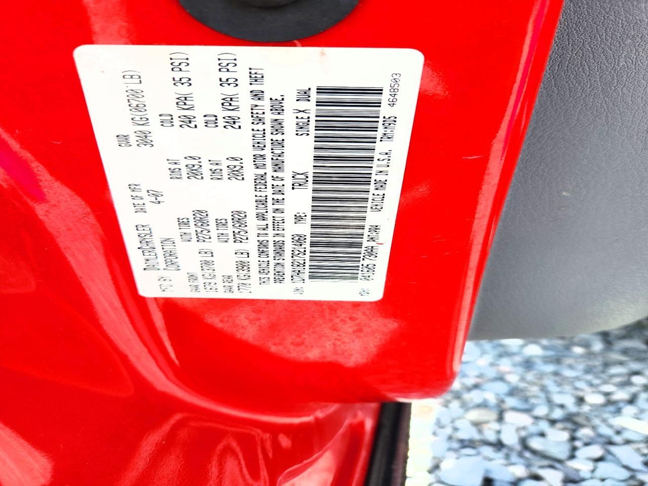 2007 DODGE RAM 1500