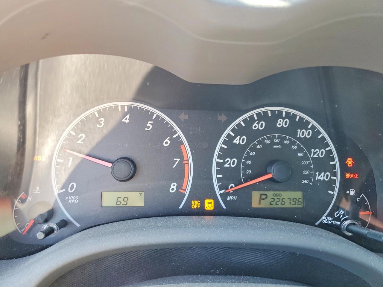 2010 TOYOTA COROLLA