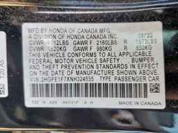 2022 HONDA CIVIC