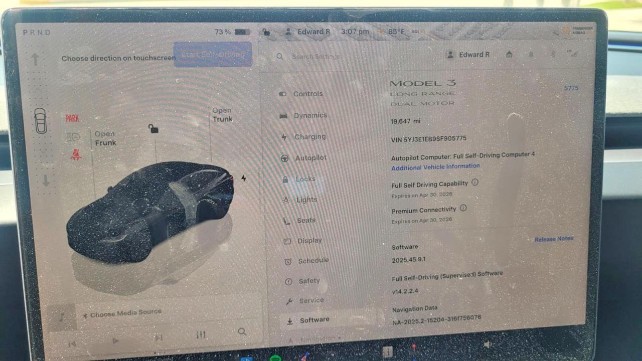 2025 TESLA MODEL 3