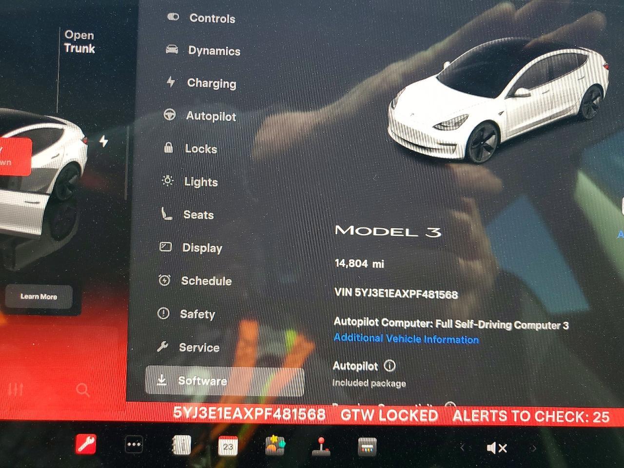 2023 TESLA MODEL 3
