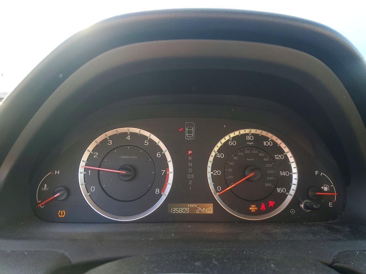 2012 HONDA ACCORD