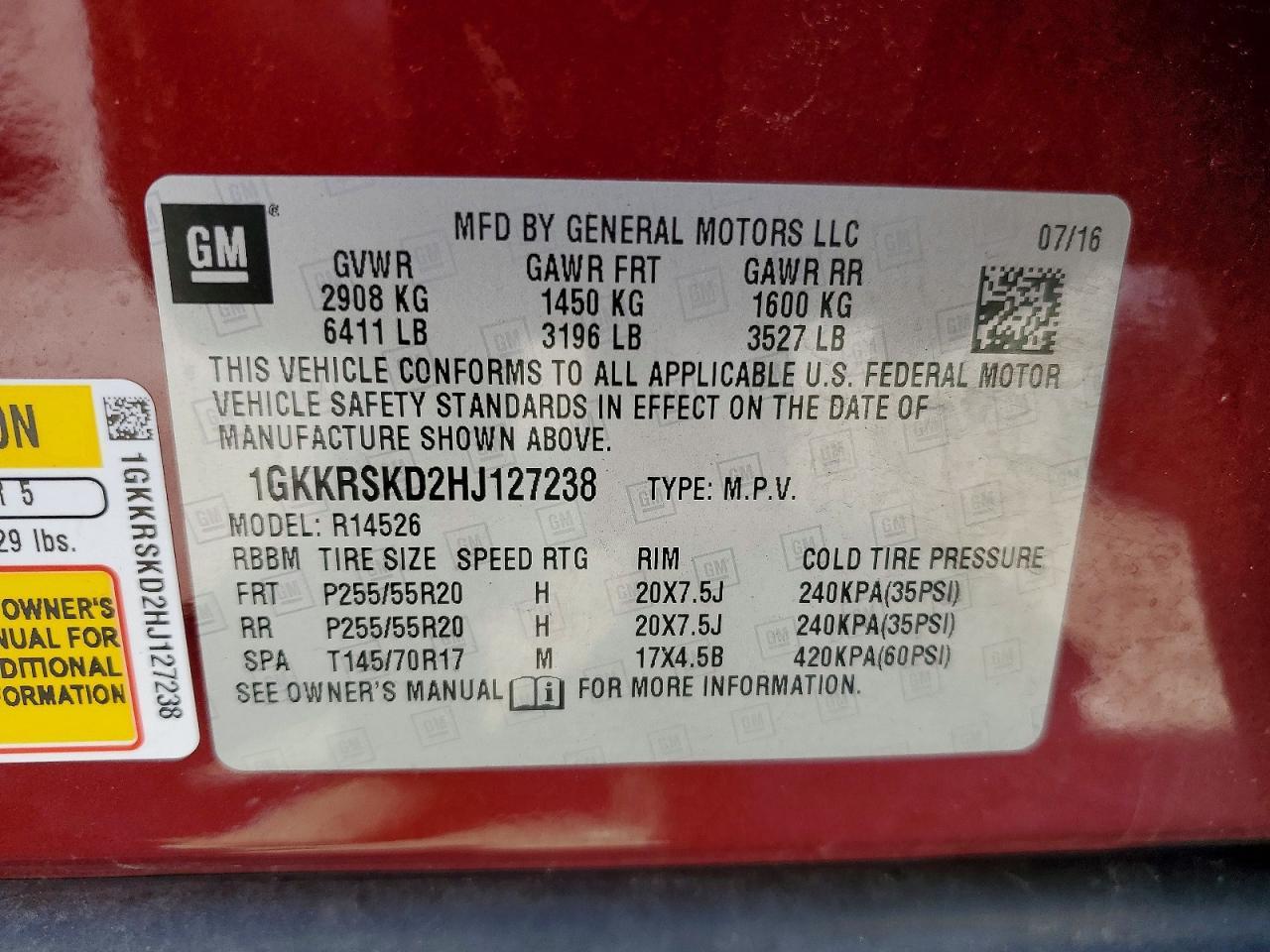 2017 GMC ACADIA
