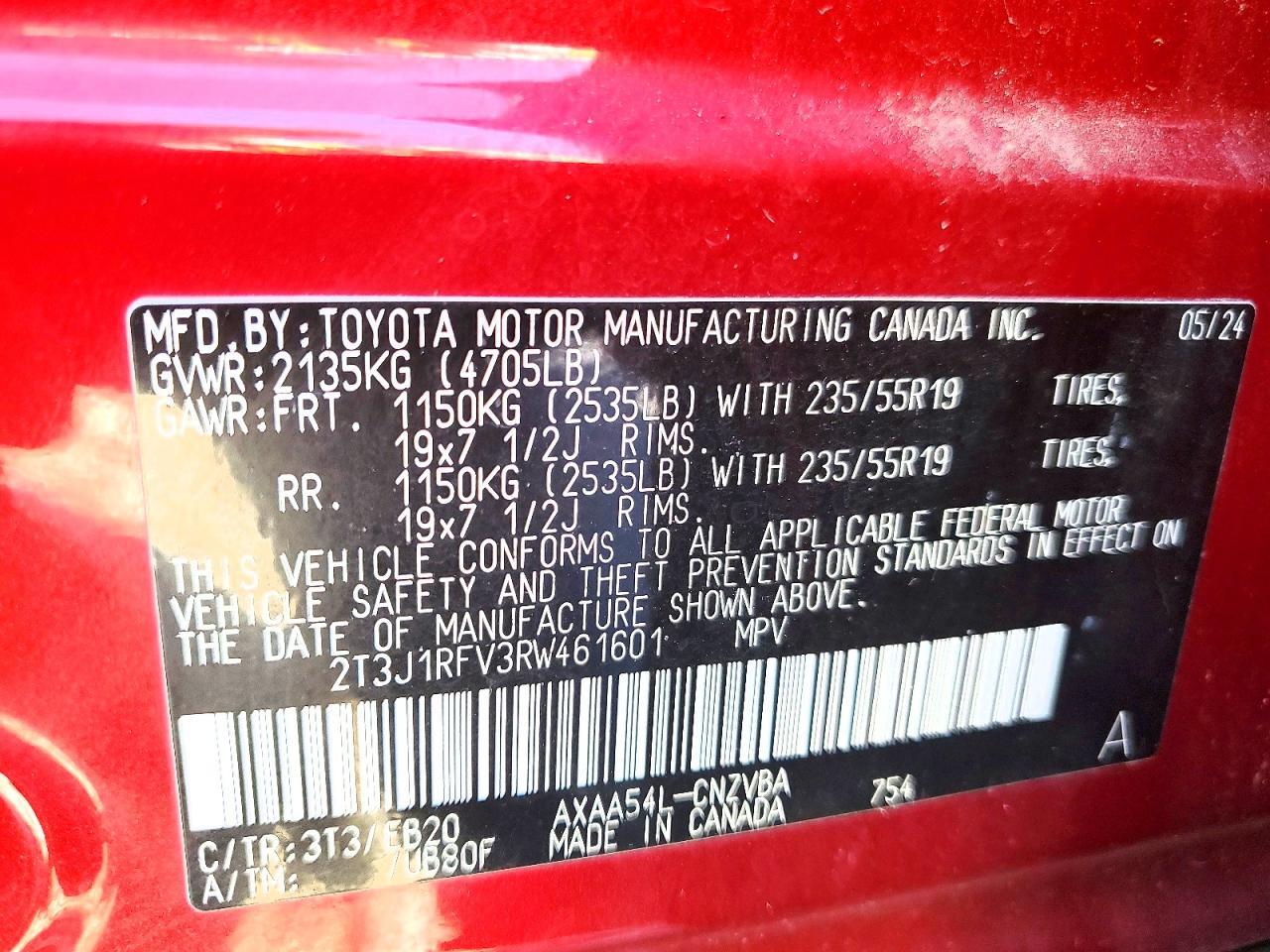 2024 TOYOTA RAV4