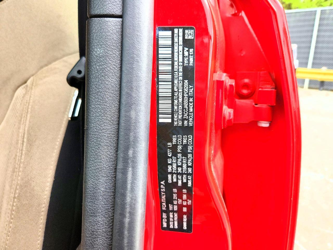 2017 JEEP Renegade