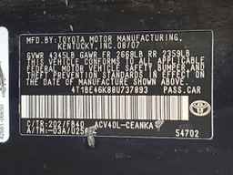 2008 TOYOTA CAMRY