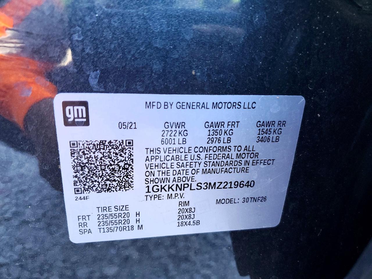 2021 GMC ACADIA