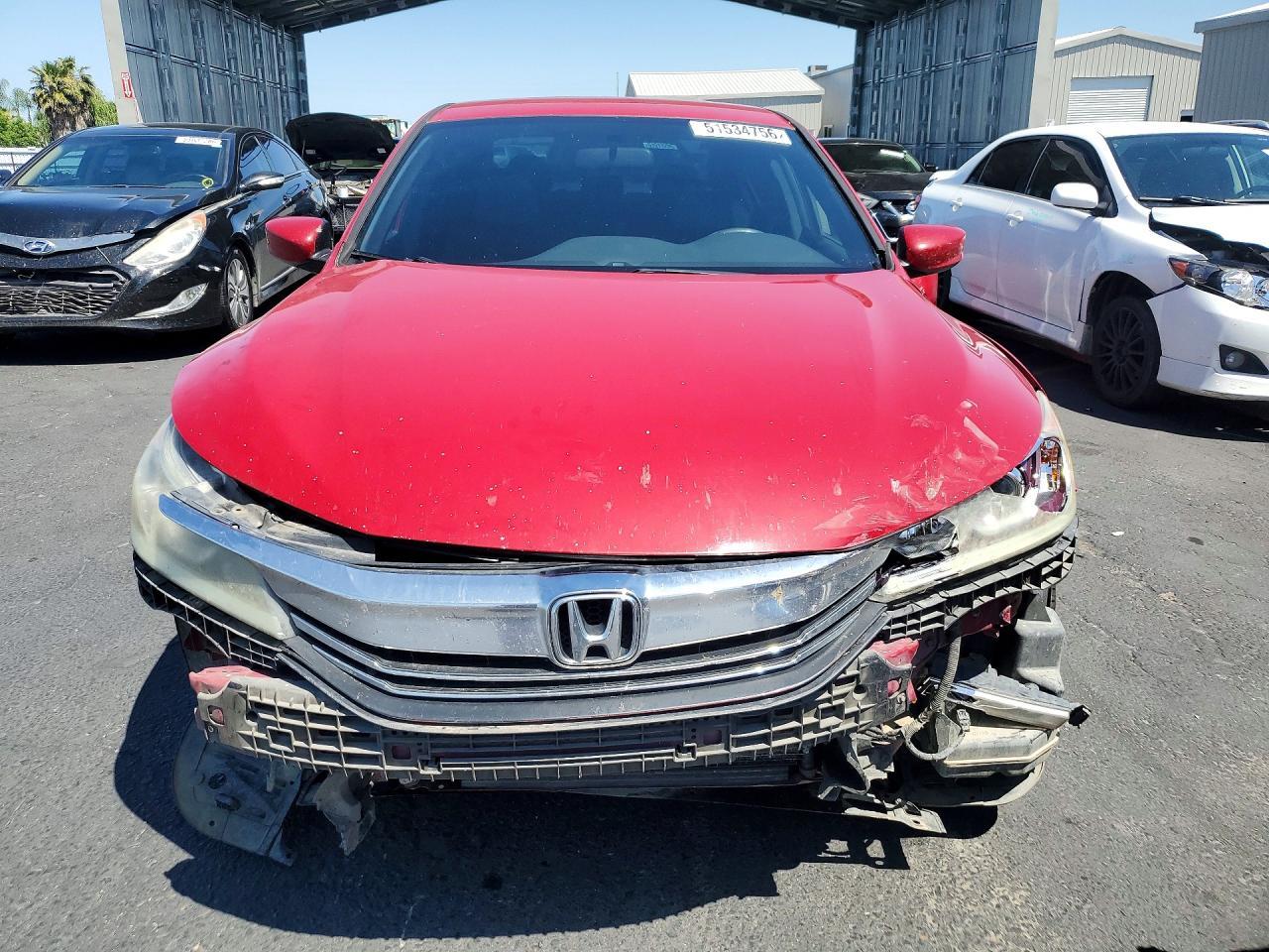 2016 HONDA ACCORD