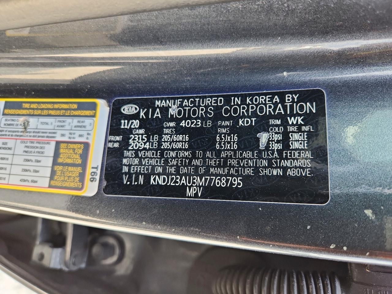 2021 KIA SOUL