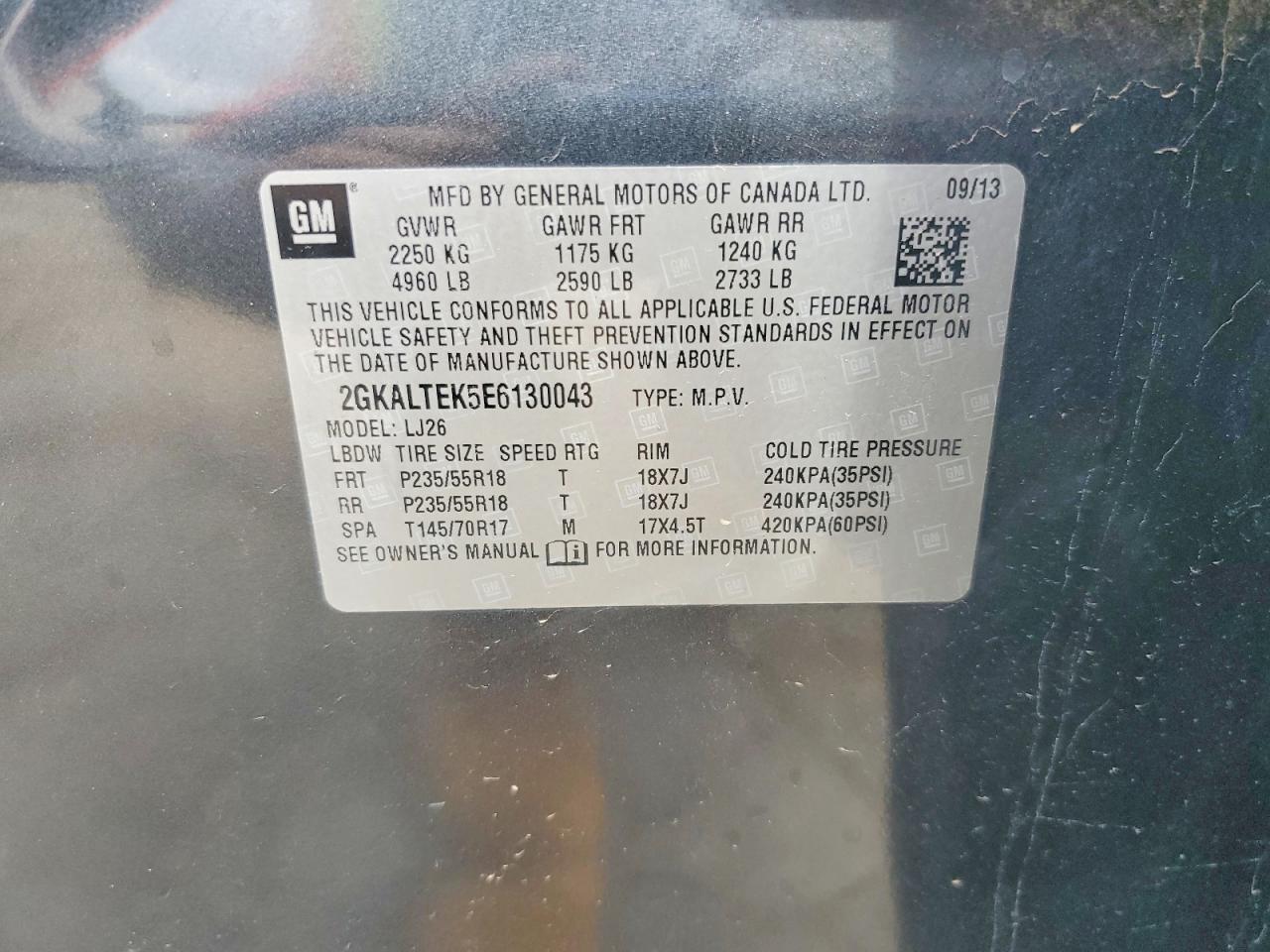 2014 GMC Terrain
