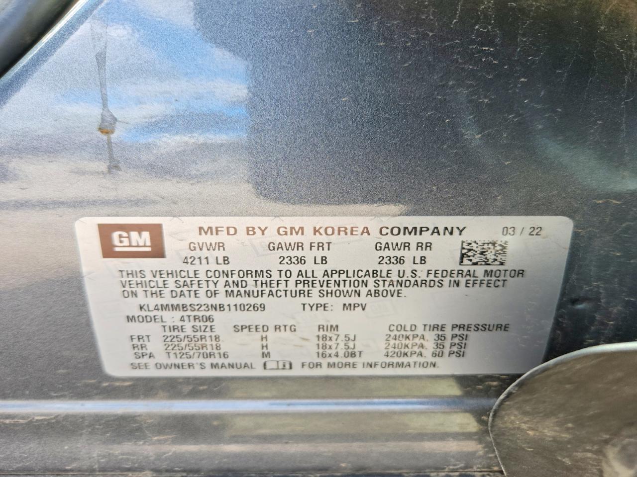 2022 BUICK Encore GX