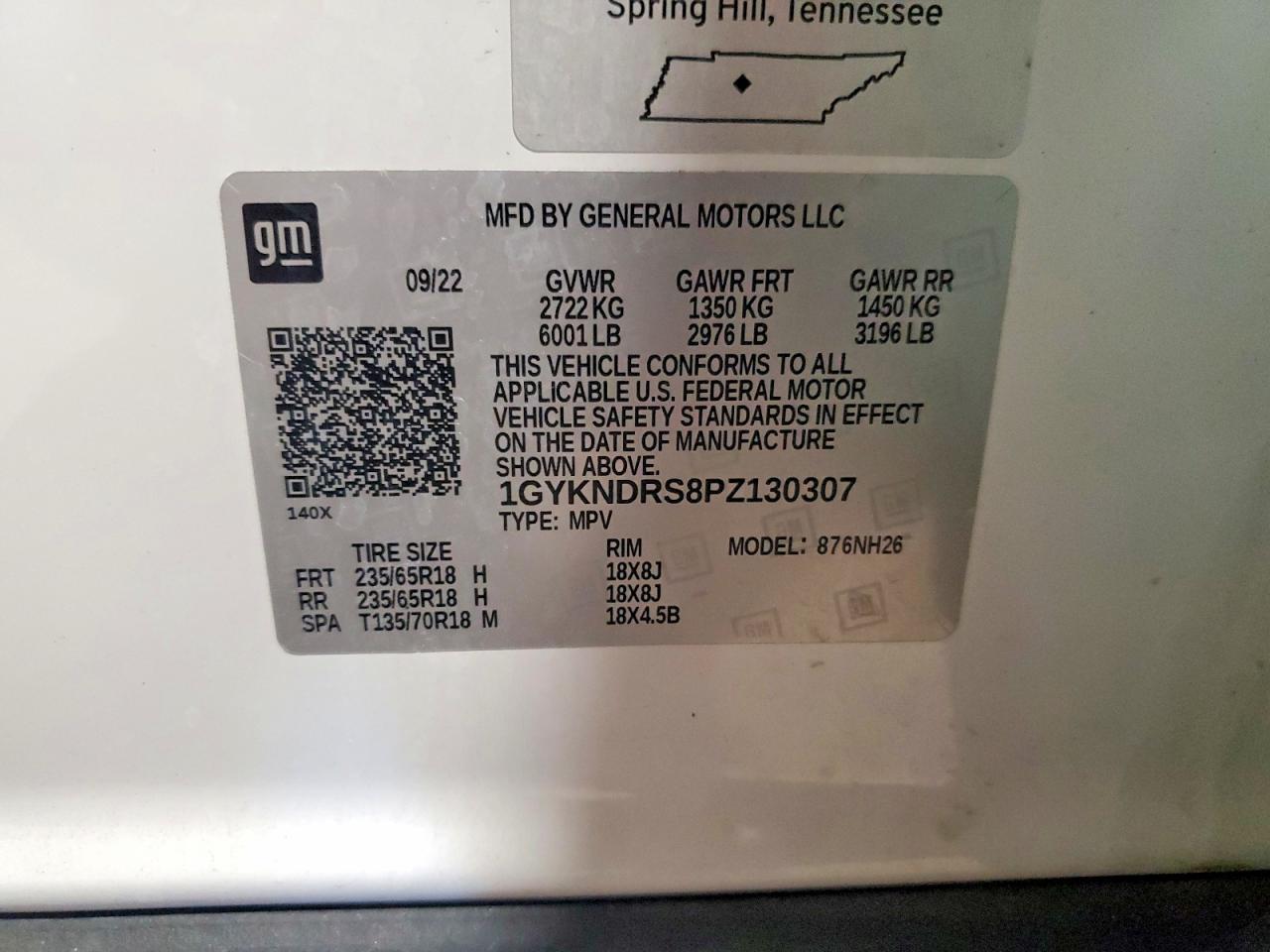 2023 CADILLAC XT5
