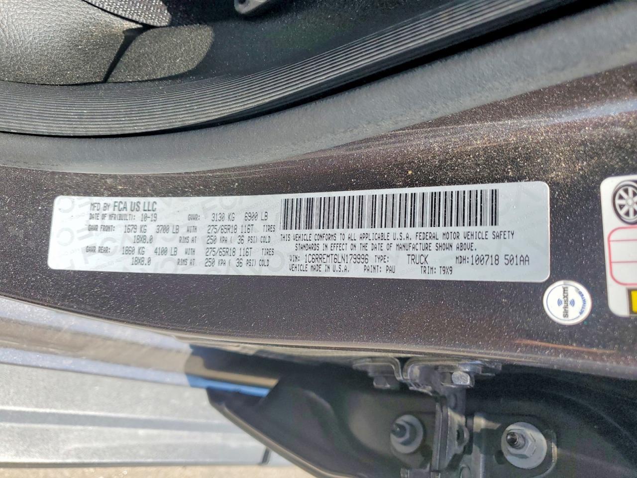 2020 RAM 1500