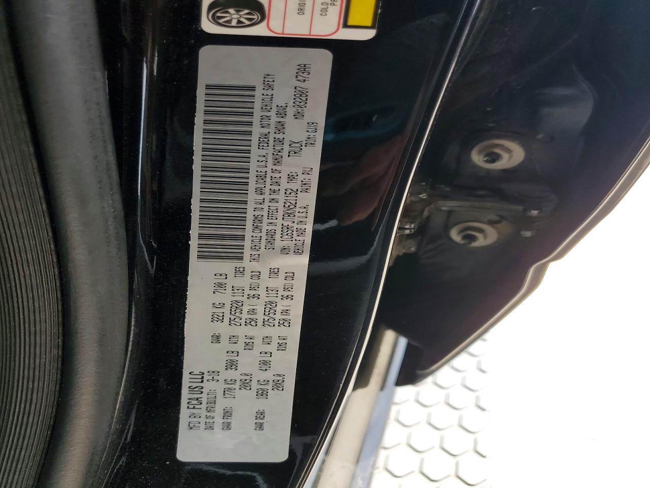 2019 RAM 1500