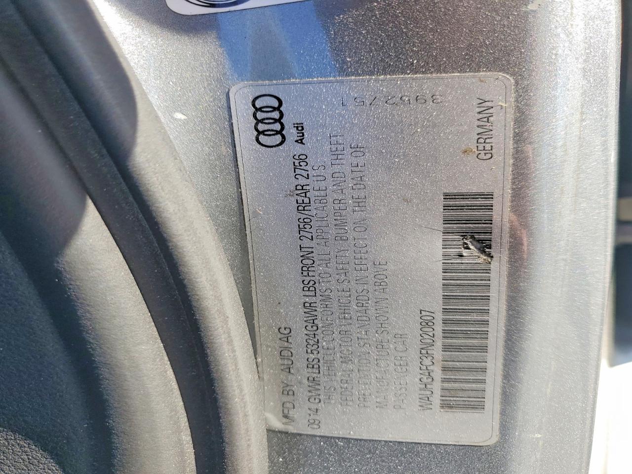 2015 AUDI A6