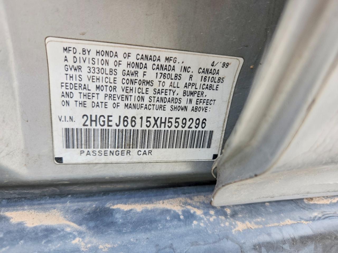 1999 HONDA CIVIC