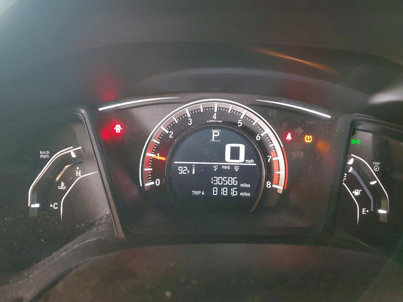 2016 HONDA CIVIC