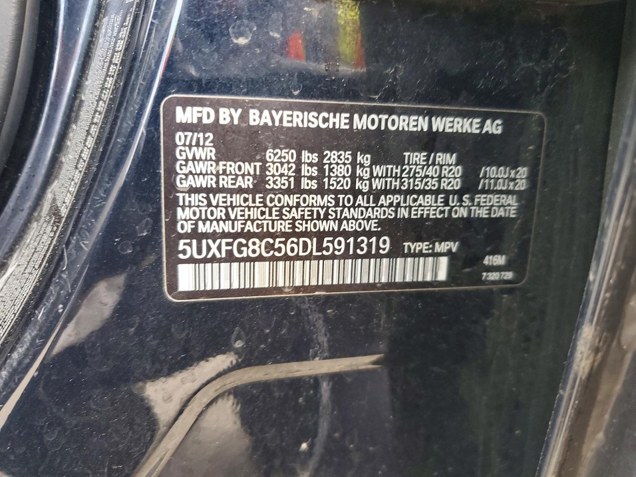 2013 BMW X6
