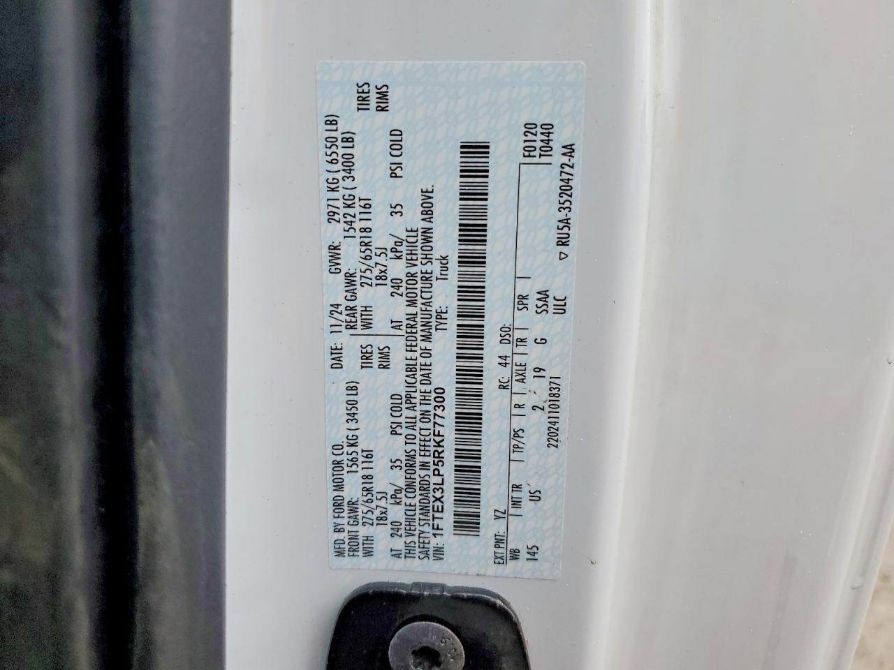 2024 FORD F-150
