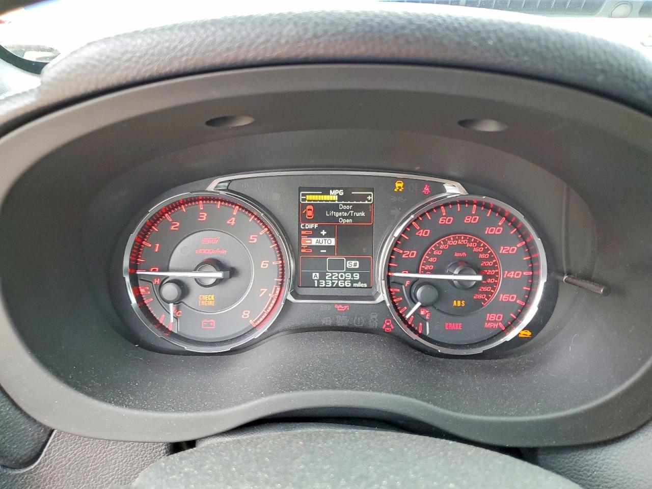 2016 SUBARU WRX