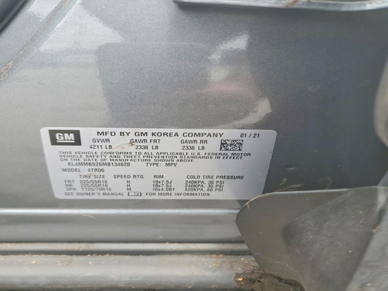2021 BUICK Encore GX