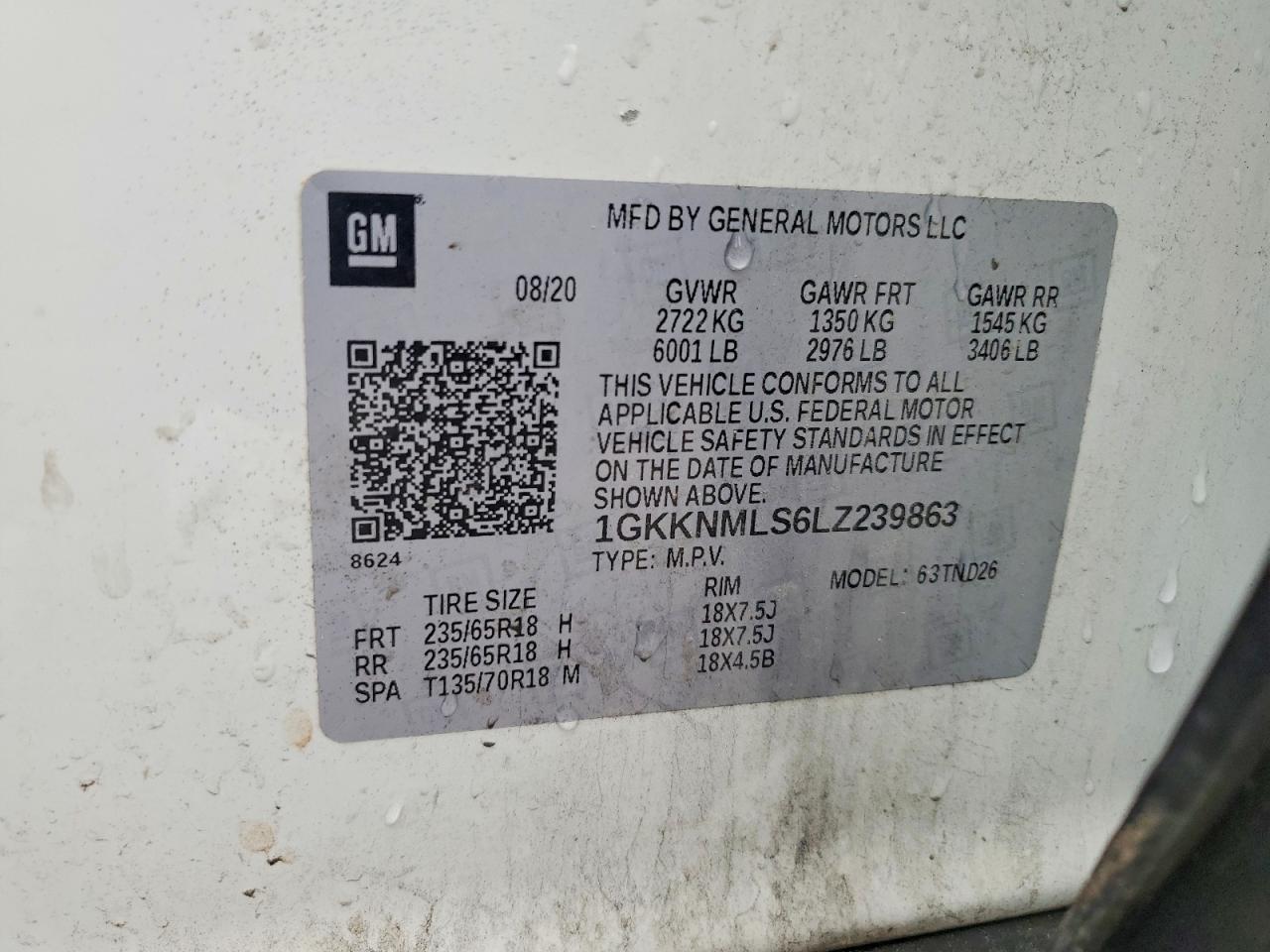 2020 GMC ACADIA