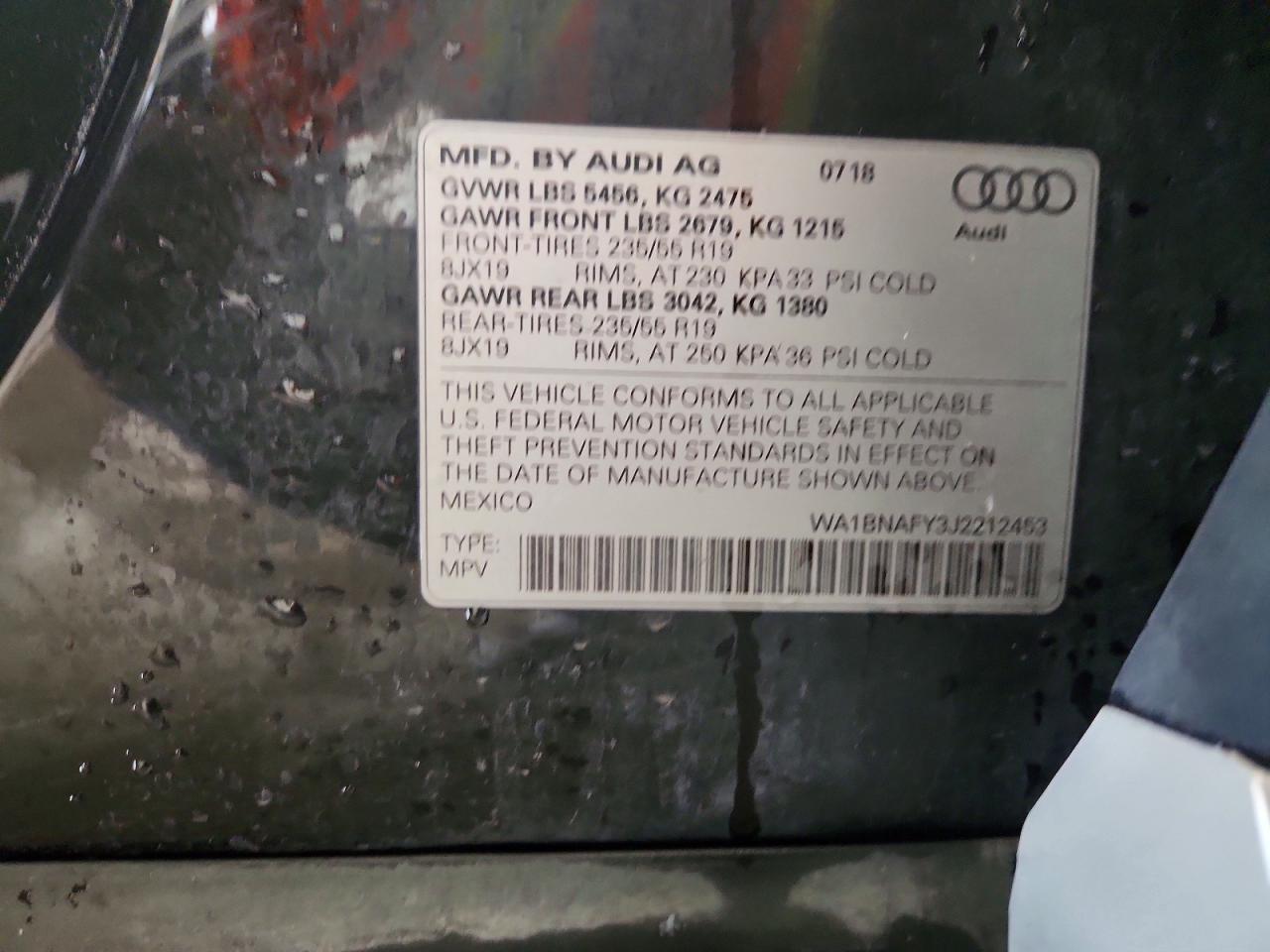 2018 AUDI Q5