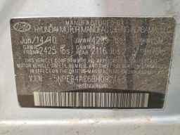 2011 HYUNDAI SONATA