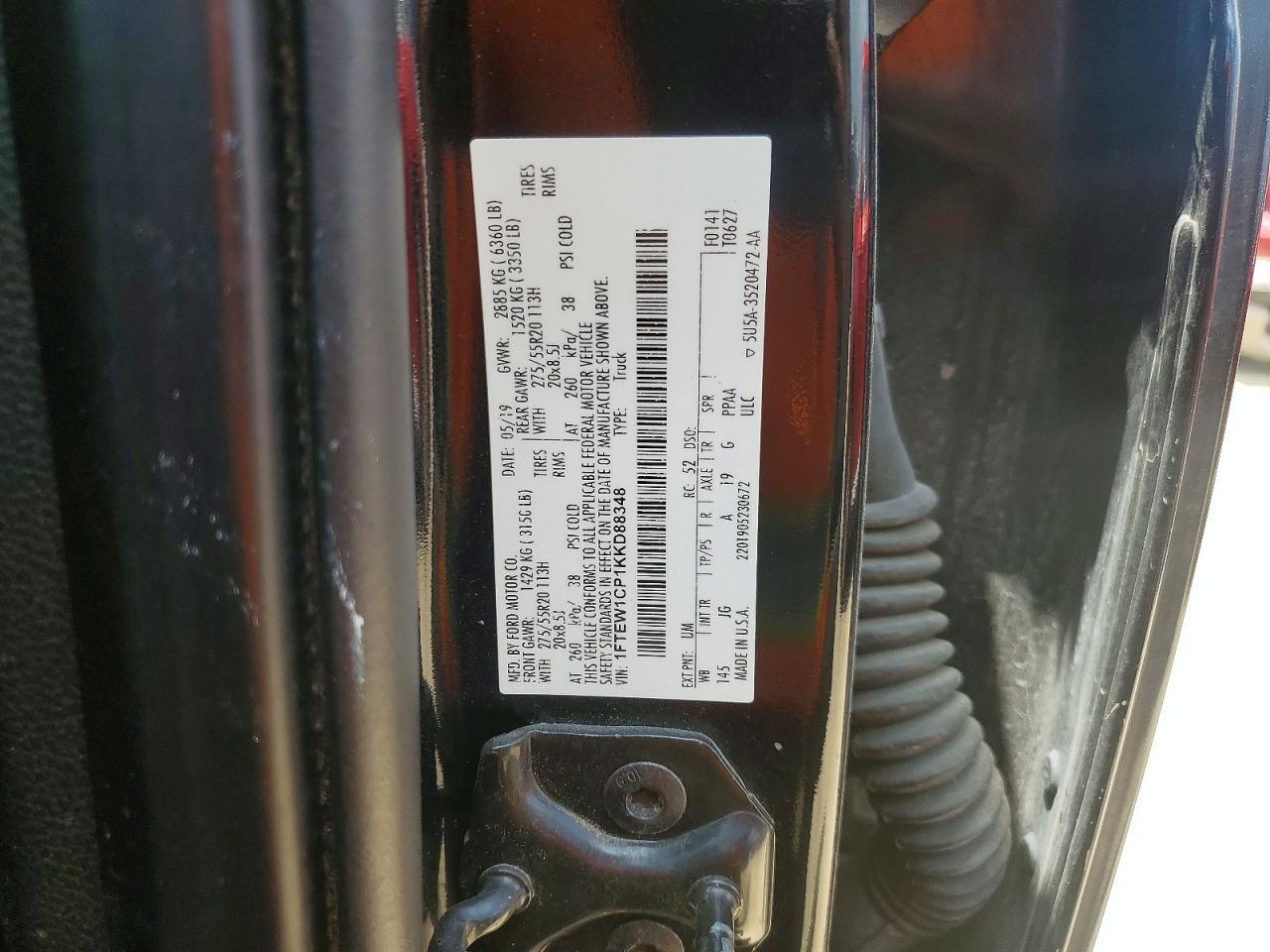 2019 FORD F-150 Lightning