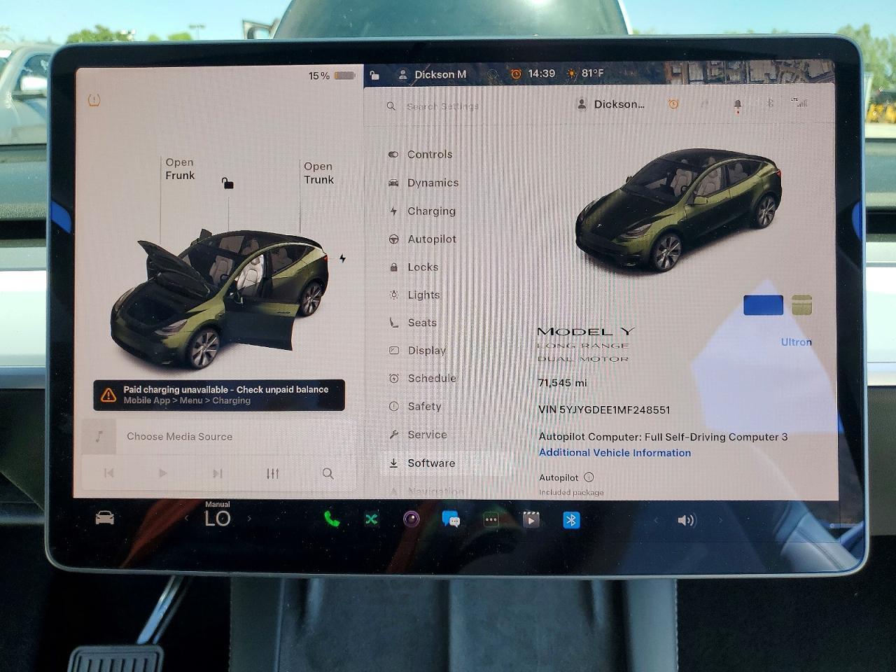2021 TESLA MODEL Y