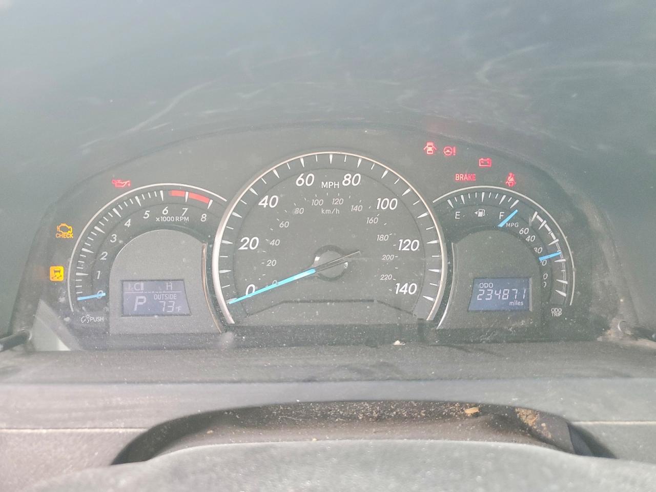 2012 TOYOTA CAMRY