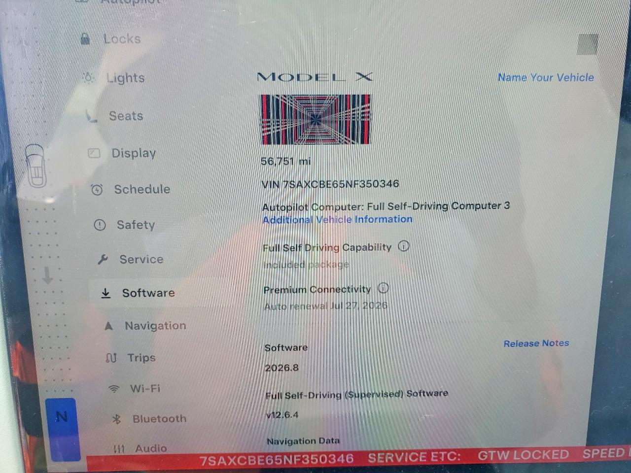 2022 TESLA MODEL X