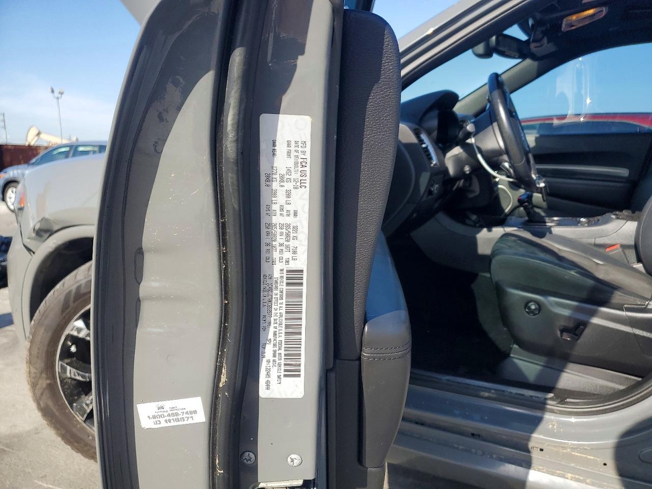 2019 DODGE DURANGO