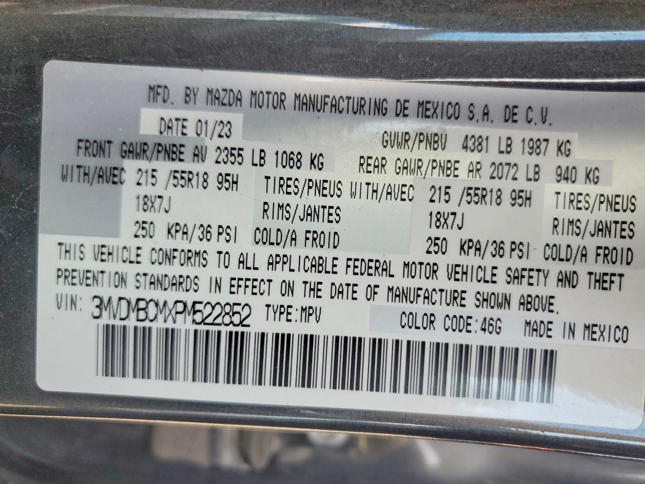 2023 MAZDA CX-30