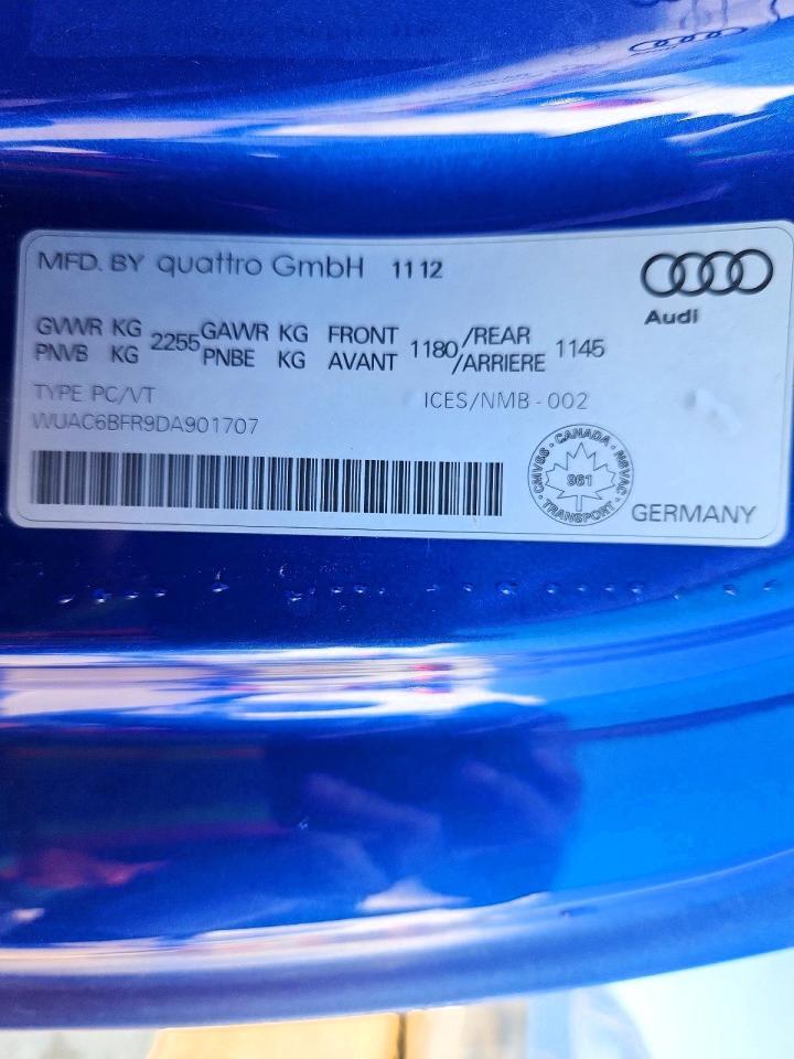 2013 AUDI RS5