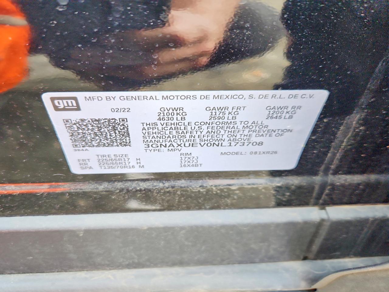 2022 CHEVROLET EQUINOX