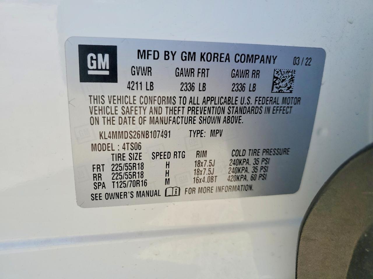 2022 BUICK Encore GX