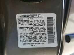 2001 NISSAN PATHFINDER