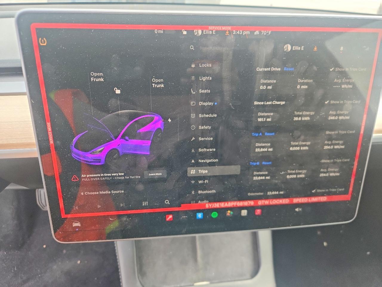 2023 TESLA MODEL 3